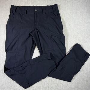 Duluth Trading Co Women 16x33 Black Dry On The Fly Stretch Performance Pants